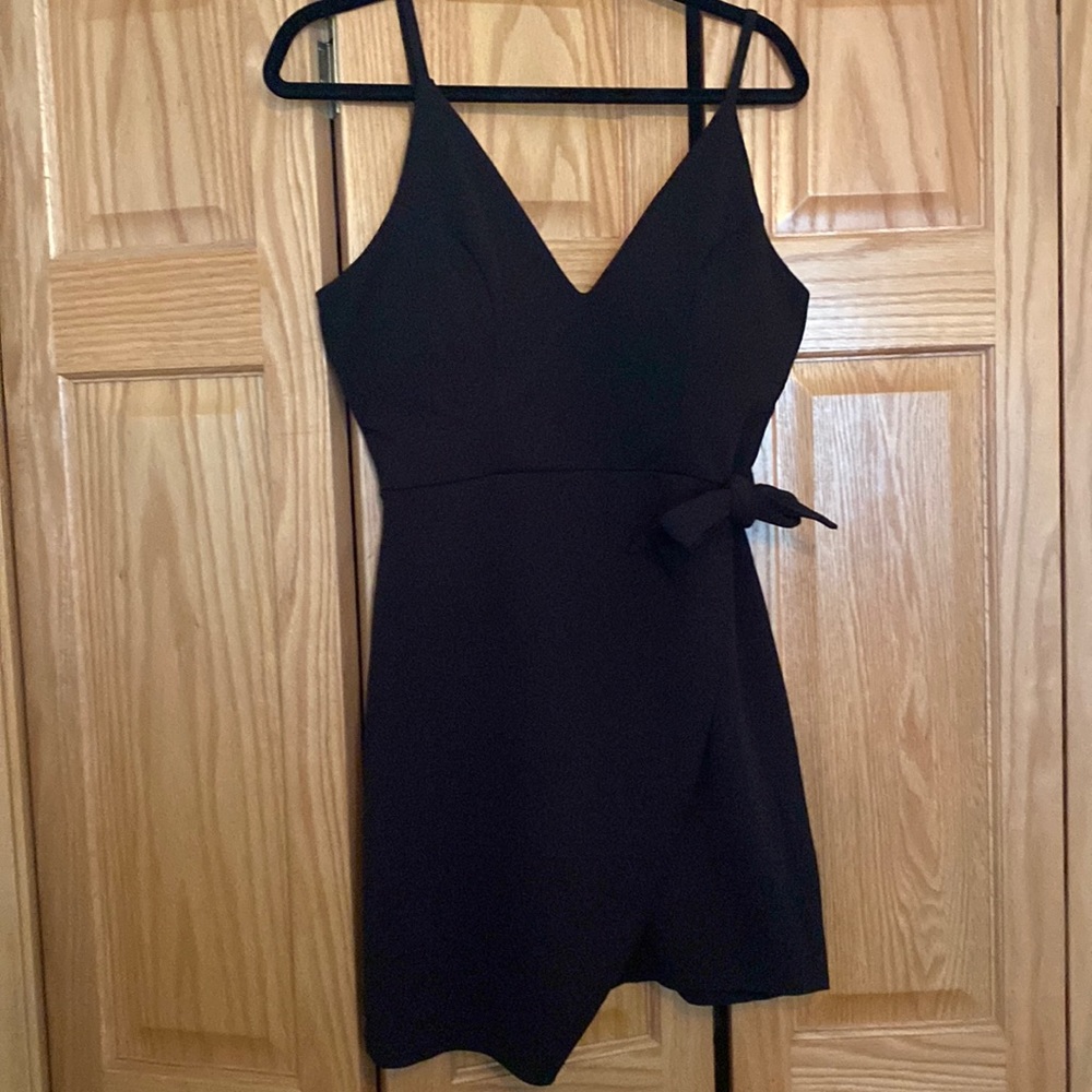 XL black dress
